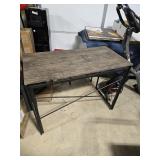 Foldable Writing Desk with Side Storage--see descr