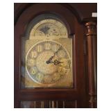 Ridgeway Grandfather Clock with Moon Phase Dial