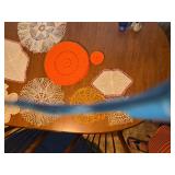 Collection of Vintage Assorted Crochet Doilies