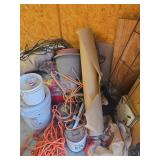 Extension cords/ butcher paper/ miscellaneous