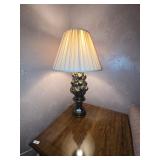 Ornate Fruit-Theme Table Lamp