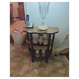 Three tiered Wooden Accent Table