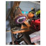 Bench-Mounted Electric Chainsaw Sharpener