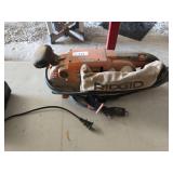 RIDGID Belt Sander with Dust Collection Bag