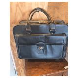Black Leather Professional Briefcase