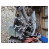Outboard Boat Motor with Fuel Canister