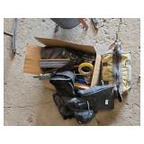 Assorted Tool Bags and Hand Tools Collection