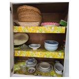 CONTENTS OF KITCHEN CABINET
