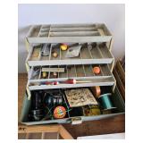 TACKLE BOX, MISC. ITEMS
