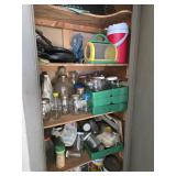 CONTENTS OF GARAGE CLOSET