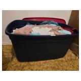 TUB OF MISC. MATERIAL