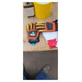 High-Visibility Safety Work Gloves Pair