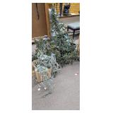 Artificial Christmas Tree and Garland Set