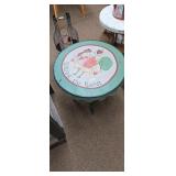 Ruling the Roost Painted Farmhouse Accent Table