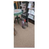 Wire Bottle-Shaped Wine Rack