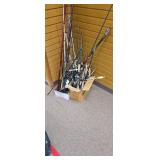Large Collection of Assorted Fishing Rods