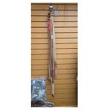 Embellished Leather and Woven Belt Set