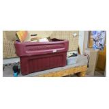 Rubbermaid ActionPacker Red Storage Bin