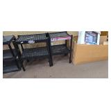 Mathews Solocam Heavy-Duty Black Plastic Shelving