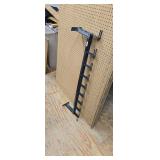 Heavy-Duty Steel Wall-Mount Tool Storage Rack