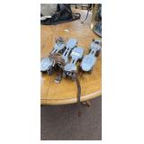 Vintage Adjustable Metal Roller Skates