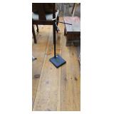 Black Metal T-Bar Display Stand