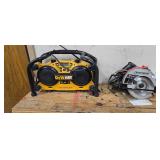 DeWalt Jobsite Radio & Craftsman Circular Saw