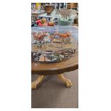 Autumn Forest Wildlife Diorama in Display Case