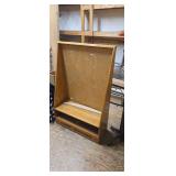 Vintage Wooden Game Tracker Pegboard Display
