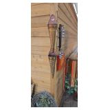Dual Tier Metal Wall Sconce Planter