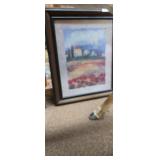 Set of Two Framed Landscape Art Prints