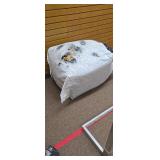 Large White Archery Target Block