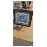 Framed Marsh Waterfowl Print