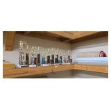 Collection of Gold-Tone Archery Trophies