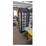 Black Rotating Retail Display Tower