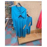 Set of Three Teal Performance T-Shirts Size XXL