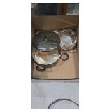 Silver Plated Chafing Dish & Serving Set