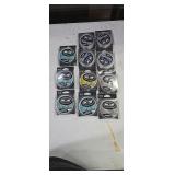 K9 Fishing Line Assortment - 11 Spool Lot