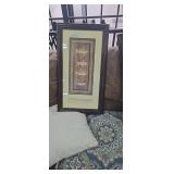 Framed Rustic Fish Wall Art with Scripture