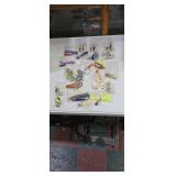 Large Assortment of Soft Plastic Fishing Lures
