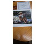 Sandra Kuck "Gone Fishing" Signed Lithograph