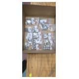 Collection of Assorted Metal Hardware Fasteners