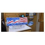 Marlin Second Amendment & Patriotic Sign Set