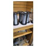 Set of Five Industrial Metal Wire Spools