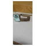 Decorative Stone-Look Knife on Wooden Stand
