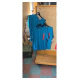 Set of 3 Blue Athletic Short-Sleeve Shirts