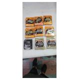 Assorted Silver Thread & Seaguar Fishing Line Lot