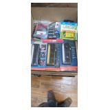 Assorted Tools and Portable Fluorescent Lights