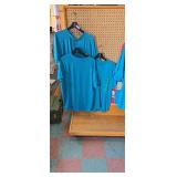 Set of Blue Short-Sleeve Athletic T-Shirts XL