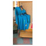 Set of Three Teal Performance T-Shirts Size XL